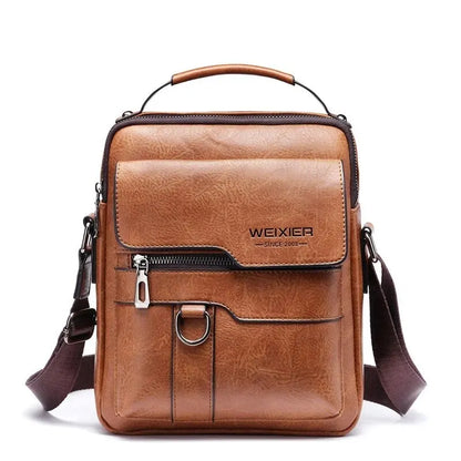 WEIXIER Men's Vintage Mini Shoulder Bag