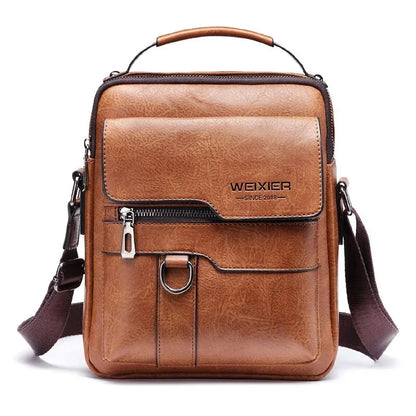 WEIXIER Men's Vintage Mini Shoulder Bag