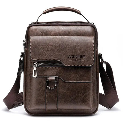 WEIXIER Men's Vintage Mini Shoulder Bag